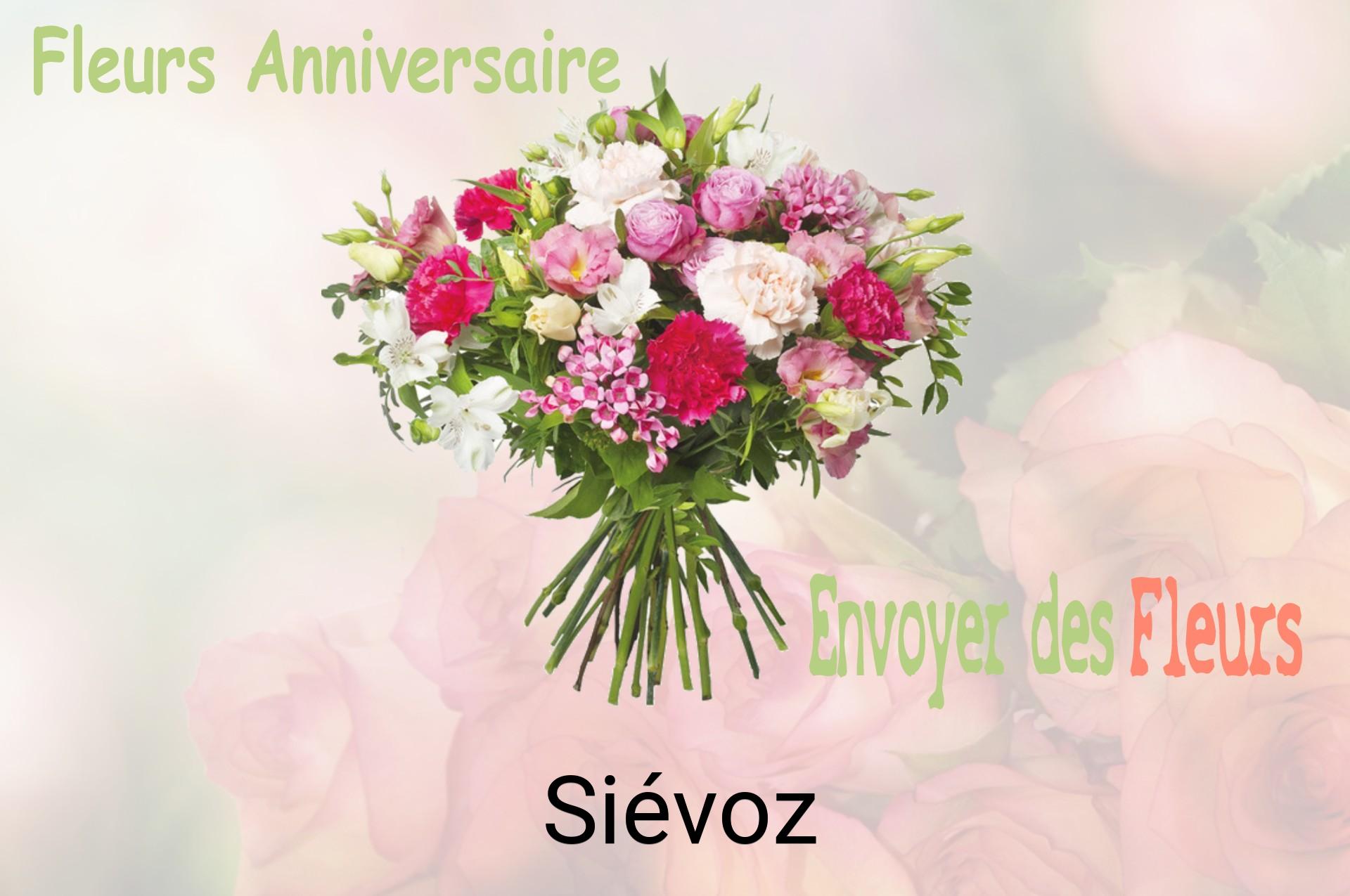 Bouquet de fleurs d’anniversaire livré à Siévoz